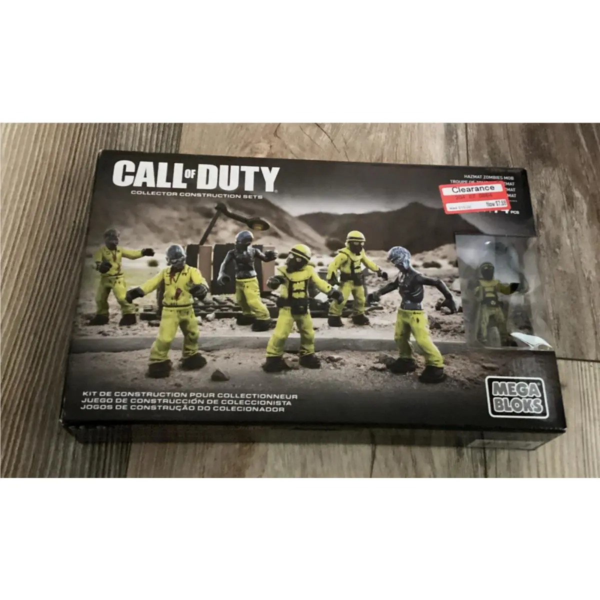 2015 Mega Bloks Call of Duty Hazmat Zombies Mob Set Old Price Tag