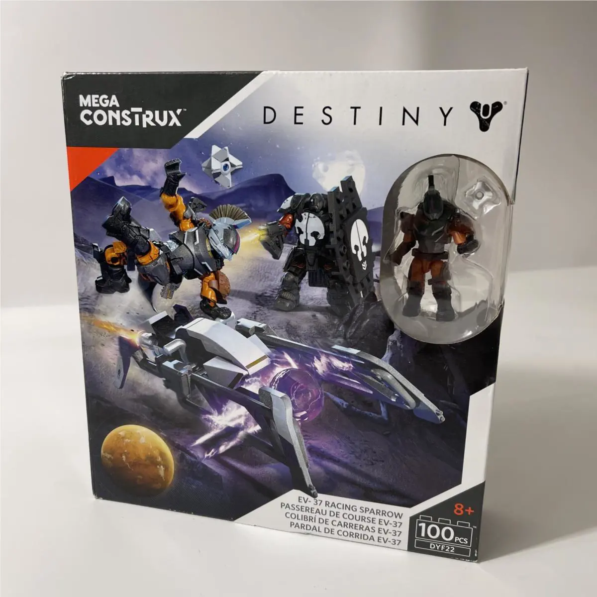 Destiny Racing Sparrow Mega Bloks Construx DYF22 100pcs Usa Bungie
