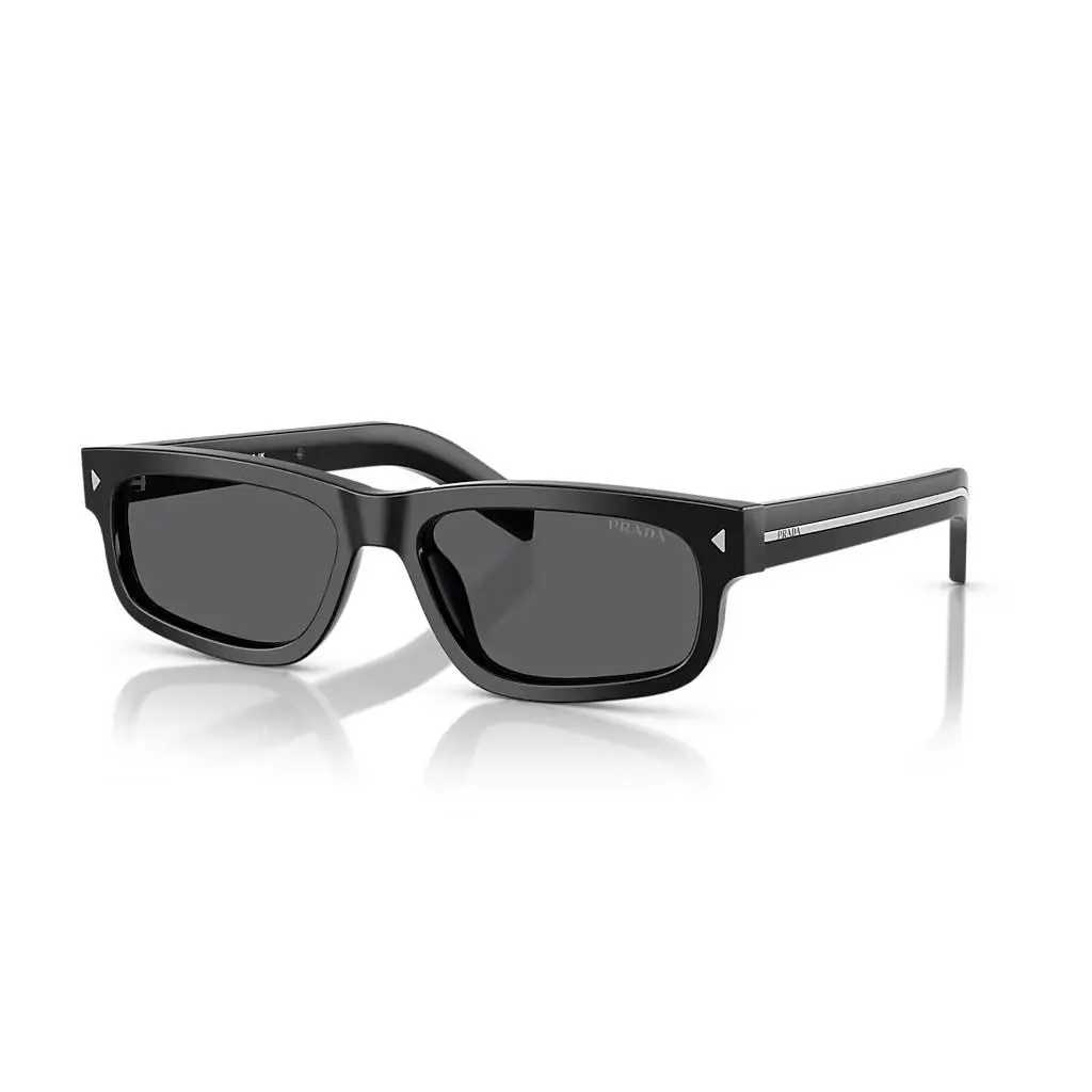 Sunglasses PRB11S 16K731 Black Frame / Dark Grey Gradient Lens 55mm by Prada