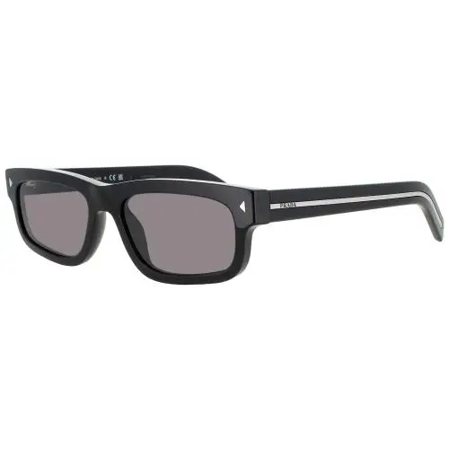 Prada PR B11S 16K731 Sunglasses Black Frame Dark Gray Lenses 55 mm