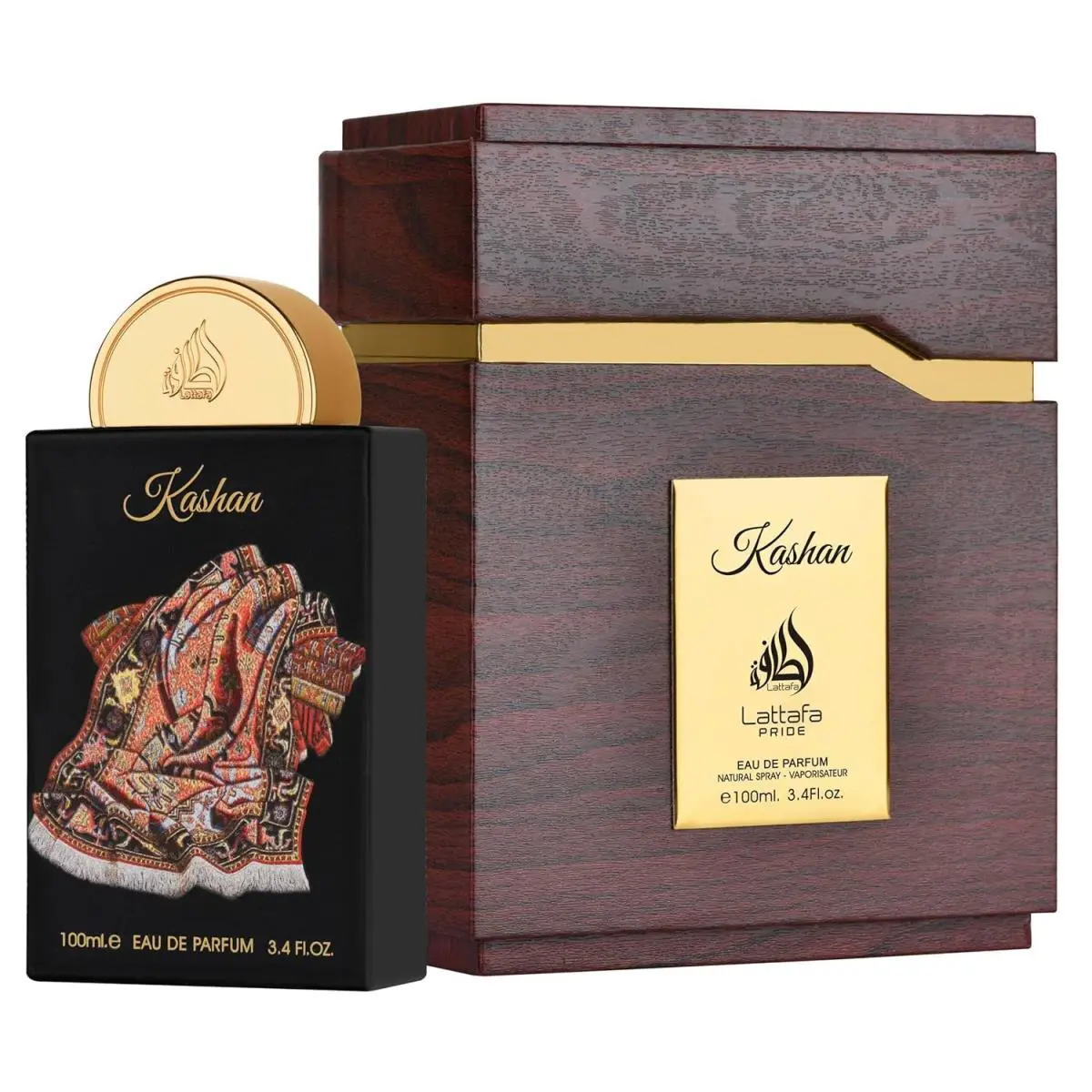 Kashan Eau De Parfum By Lattafa 100ml 3.4 fl oz