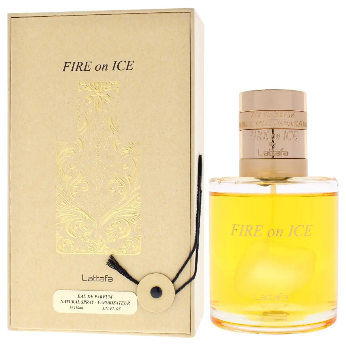 2 Pack Fire on Ice by Lattafa For Unisex - 3.7 oz Edp Spray