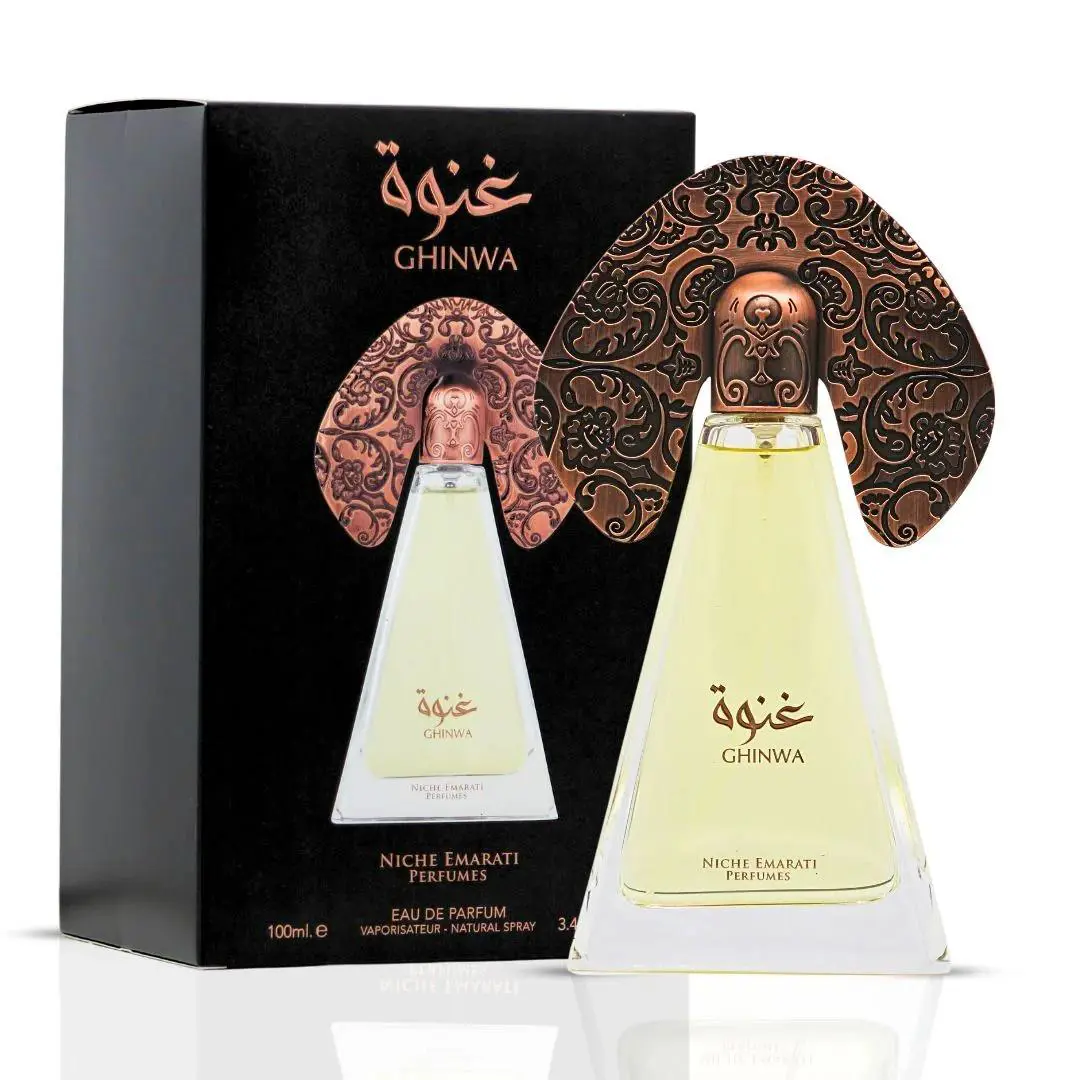 Niche Emarati Ghinwa Eau de Parfum Spray 100ml 3.4 oz by Lattafa