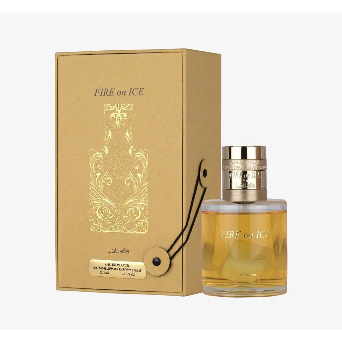 Fire On Ice Eau de Parfum Spray 110ml 3.71oz by Lattafa