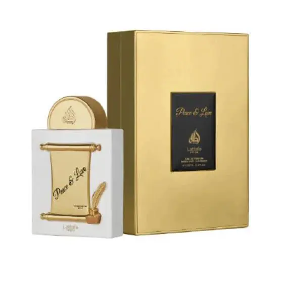 Peace Love Eau De Parfum By Lattafa 100ml 3.4 fl oz