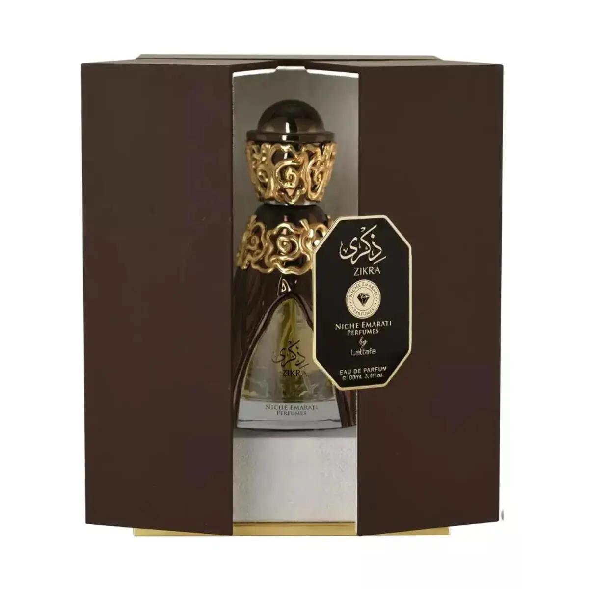 Zikra Niche Emarati Perfumes Eau De Parfum By Lattafa 100ml 3.4 fl oz