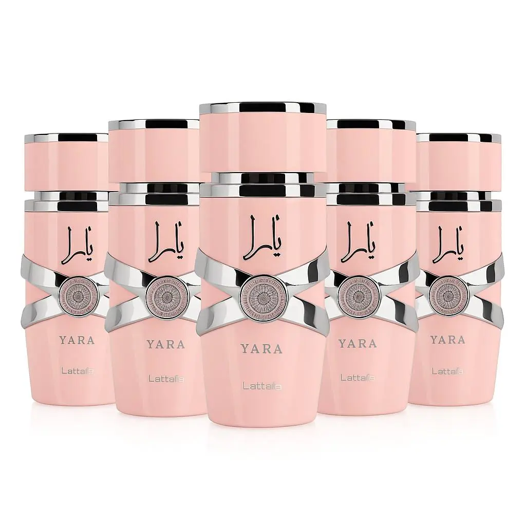 Yara by Lattafa Eau de Parfum 3.4 oz Women - Pack of 5