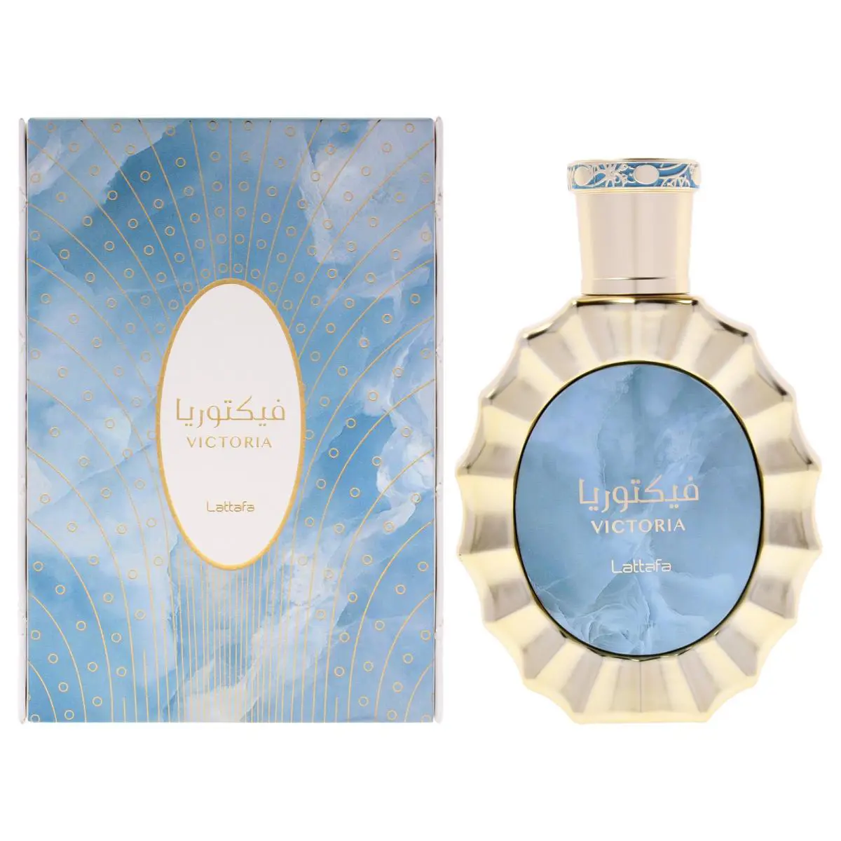 2 Pack Victoria by Lattafa For Unisex - 3.4 oz Edp Spray