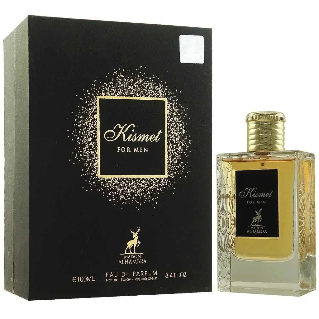 Lattafa Alhambra Kismet For Men Eau de Parfum Spray 3.4Ounce