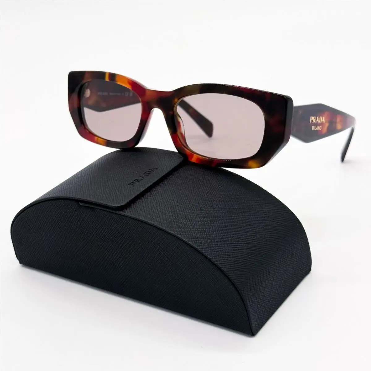 Prada PRB05S 22A20I Sunglasses Women Havana Eyewear Spr B05 22A20I