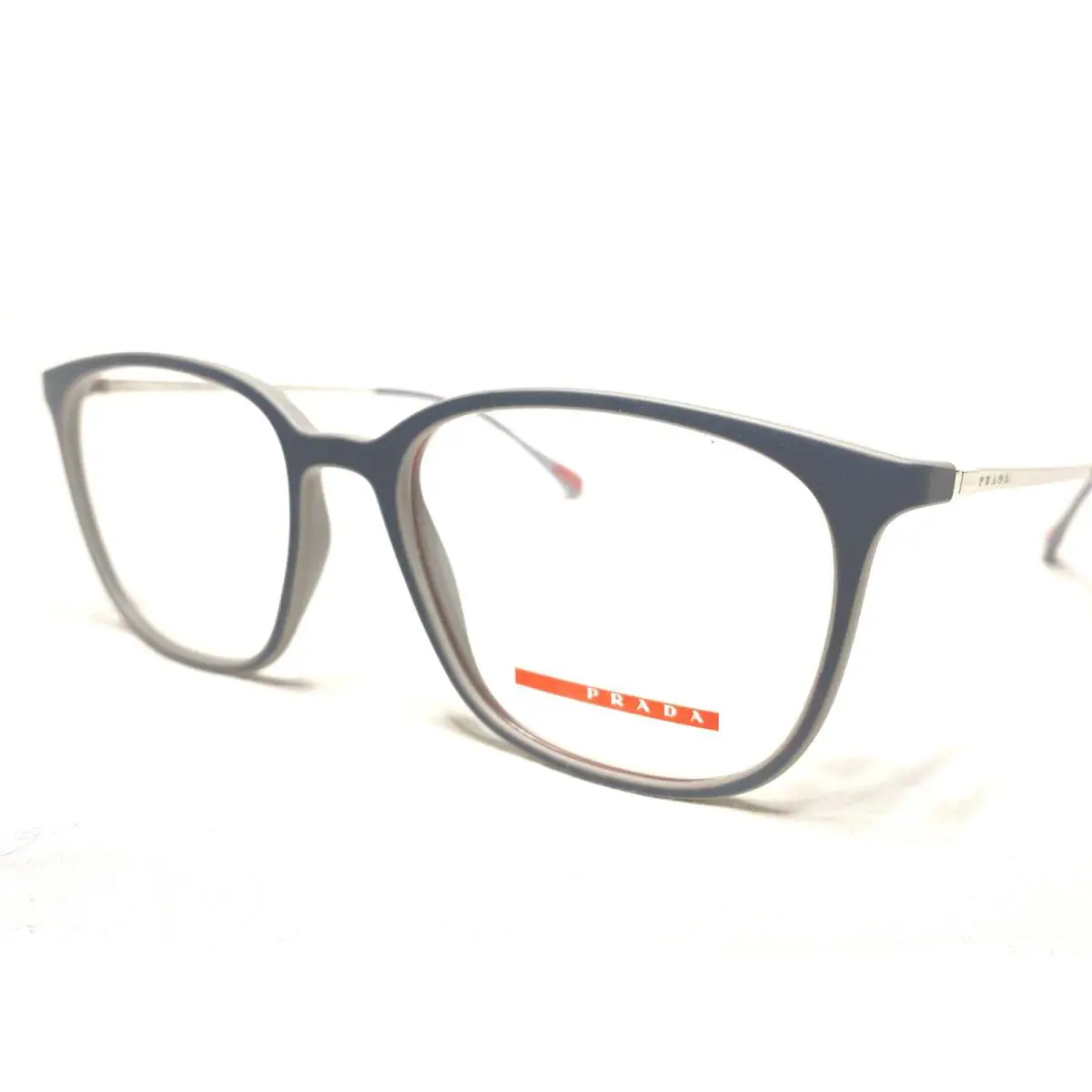 Prada Eyeglasses Linea Rossa VPR03I VIM-1O1 Men`s Gray Frames 52/17 140