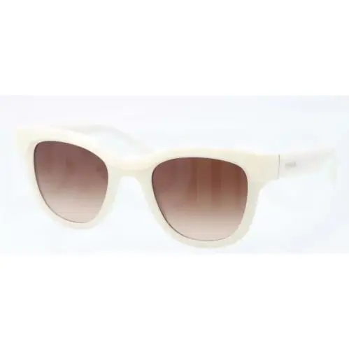 Prada Portrait Sunglasses PR27PS 7S36S1 49mm Ivory / Brown Gradient Lens