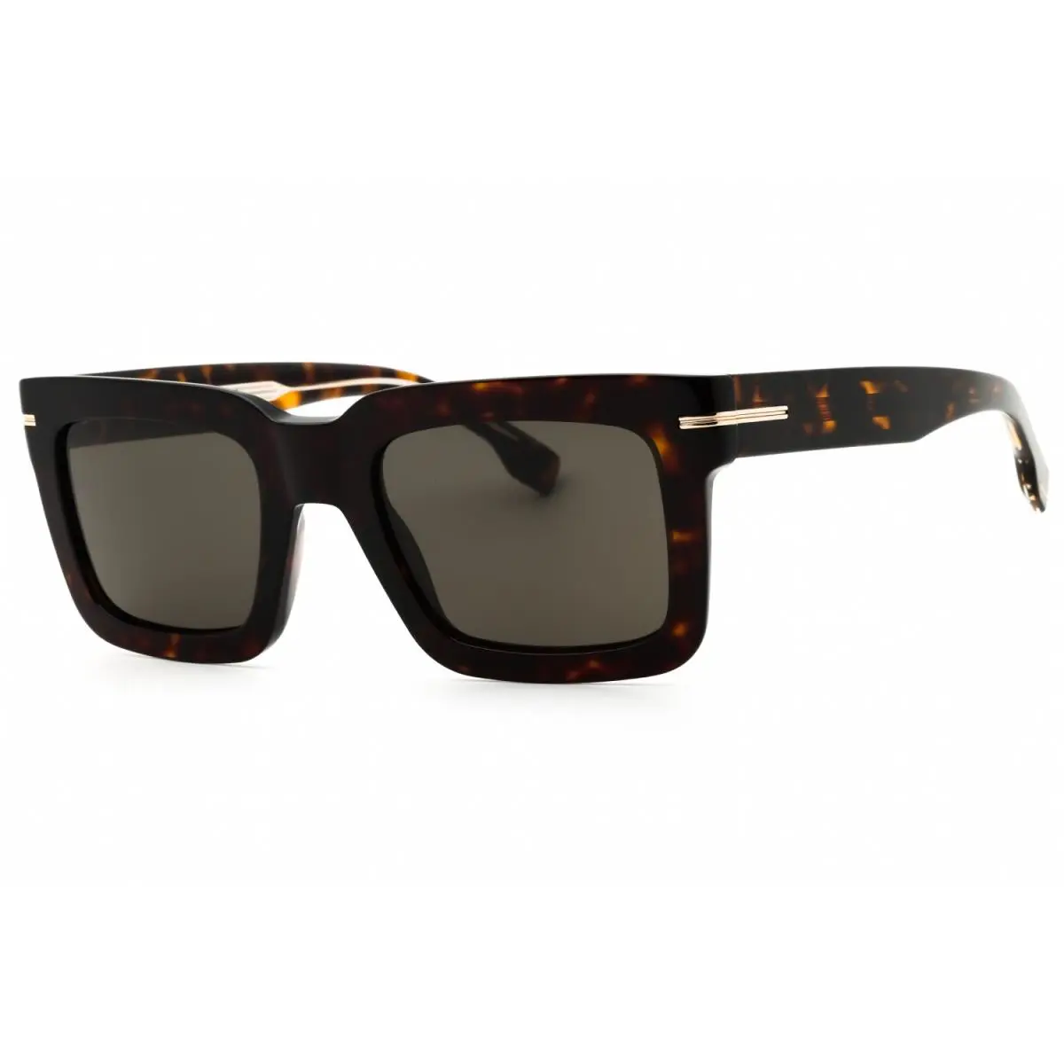 Hugo Boss 1501/S 086 IR Sunglasses Havana Frame Gray Lenses 51mm
