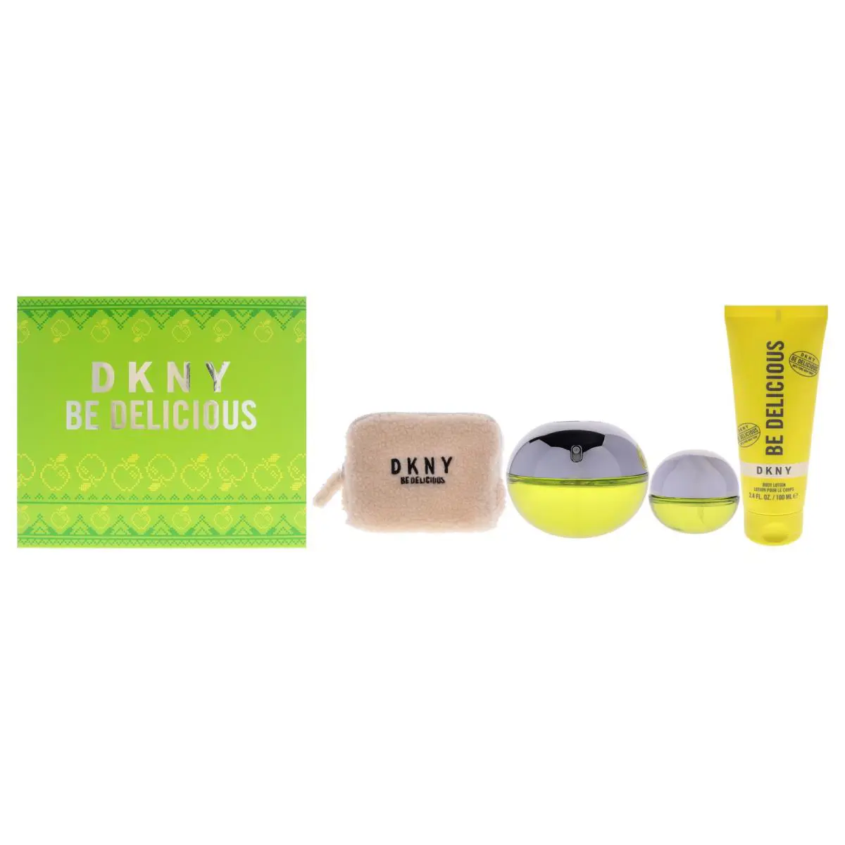 2 Pack Dkny Be Delicious by Donna Karan For Women - 4 Pc Gift Set