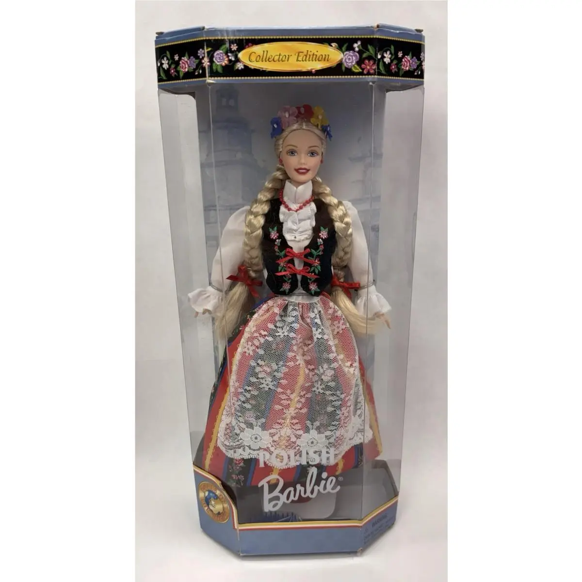 1997 Dotw Polish Barbie 18560 Dolls Of The World Poland Vintage