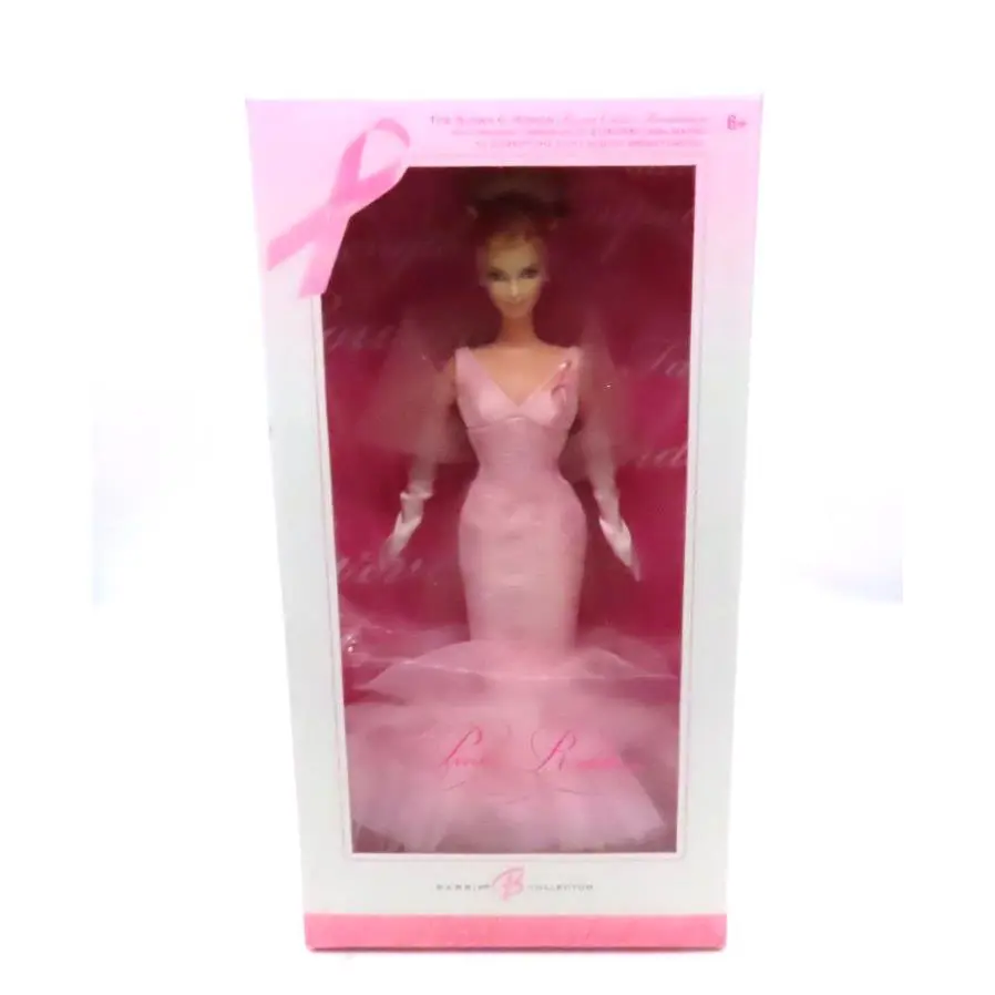 Pink Ribbon Barbie Doll Barbie Collector Pink Label Susan G Komen 2006 Mattel