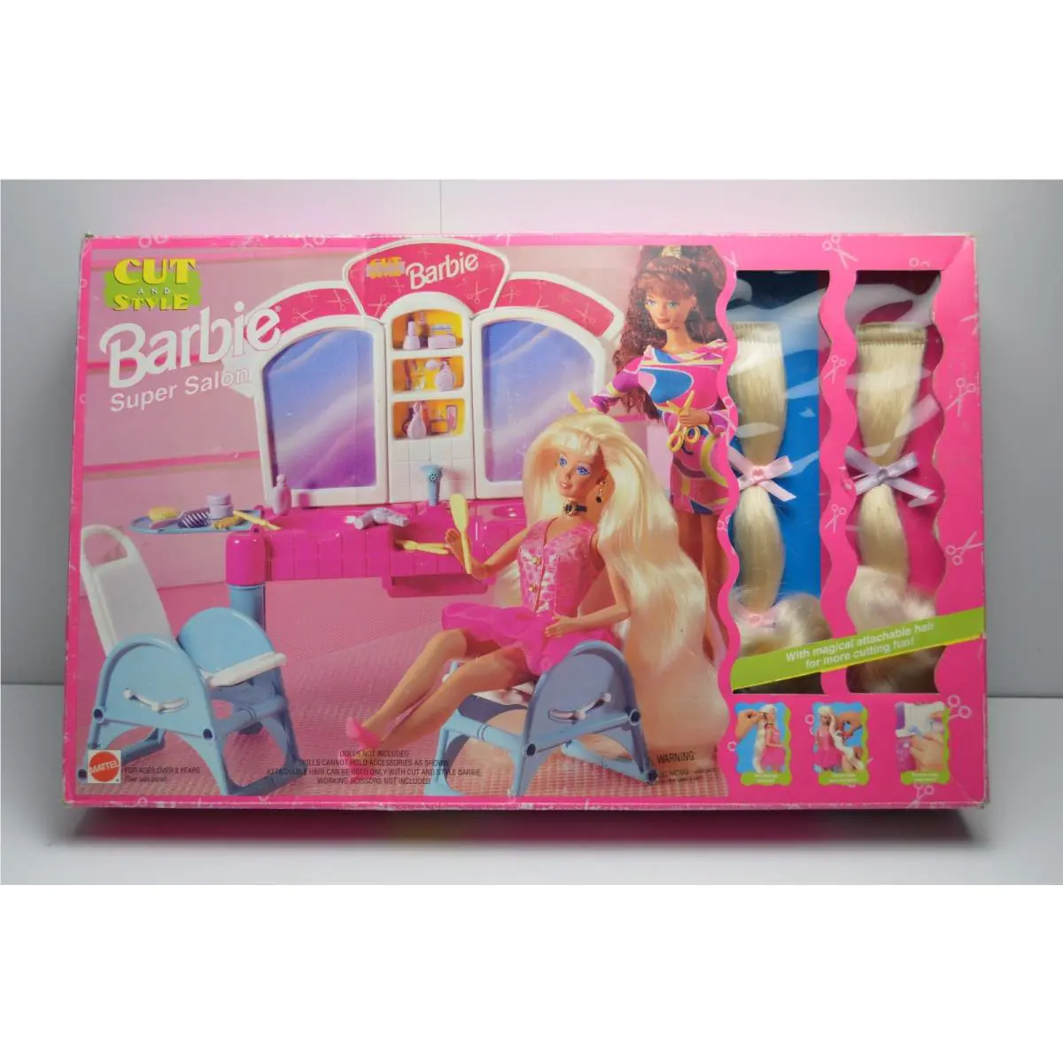 Vintage Barbie Super Salon Cut and Style Mattel 67184