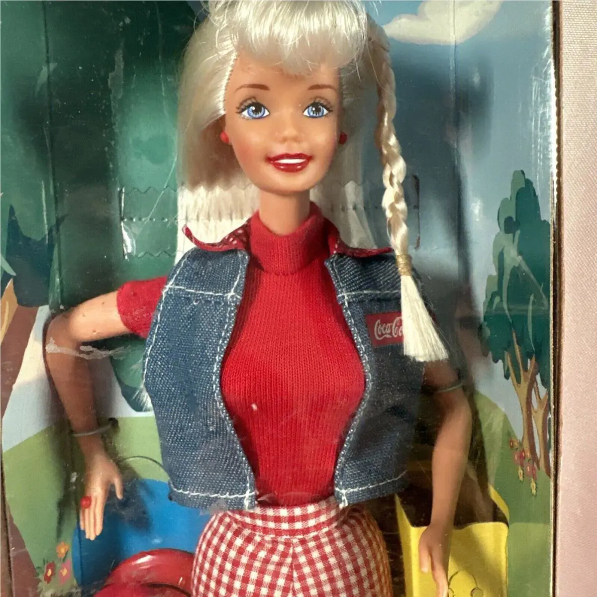 Fun Vintage Barbie Coca Cola Picnic Doll Special Edition 19626 Mattel 1997