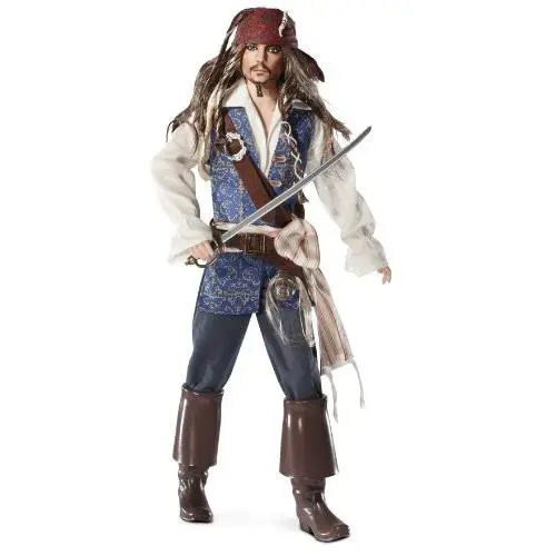 Barbie Pop Culture Disney Pirates of The Caribbean Ken as Jack Sparrow