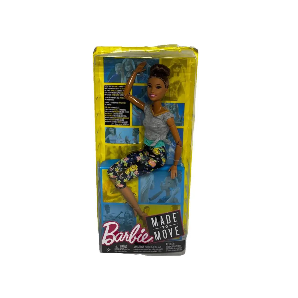 Barbie Mattel Made TO Move 2017 Package Wear