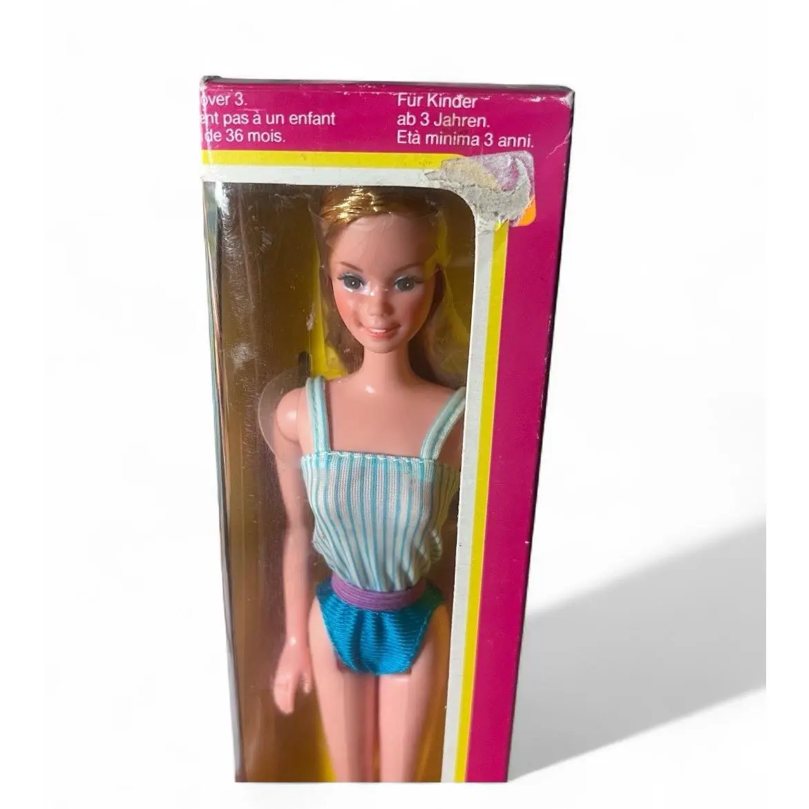 Barbie 5336 Blue Bathing Suit 1982 Foreign Edition