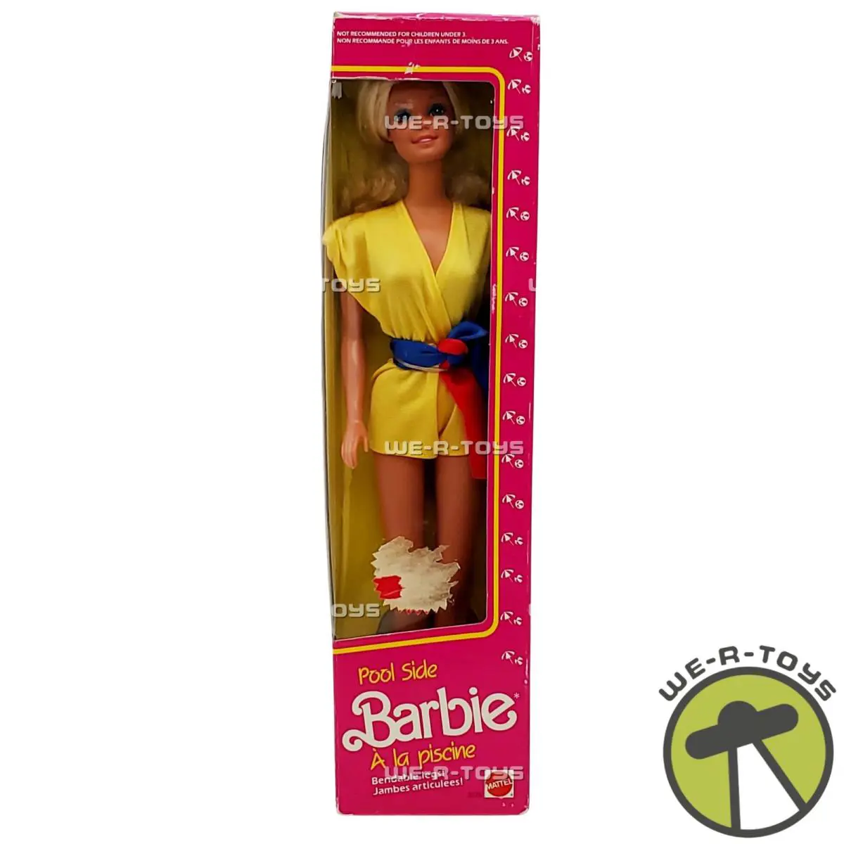 Barbie Pool Side A La Piscine Doll Item No. 7077 Mattel Vintage