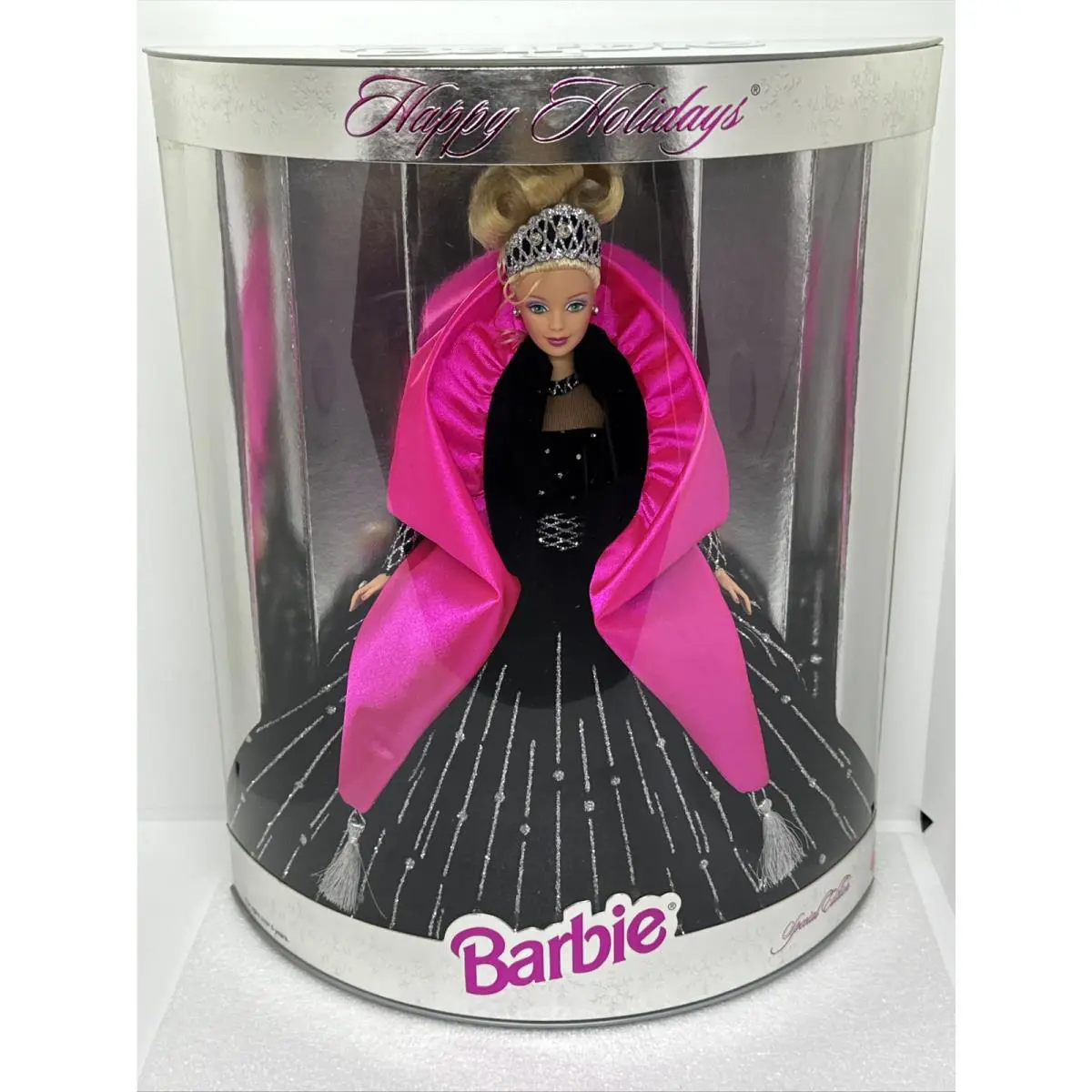 Mattel Happy Holidays 1998 Vtg Barbie- Rare Error- Special Edition Doll