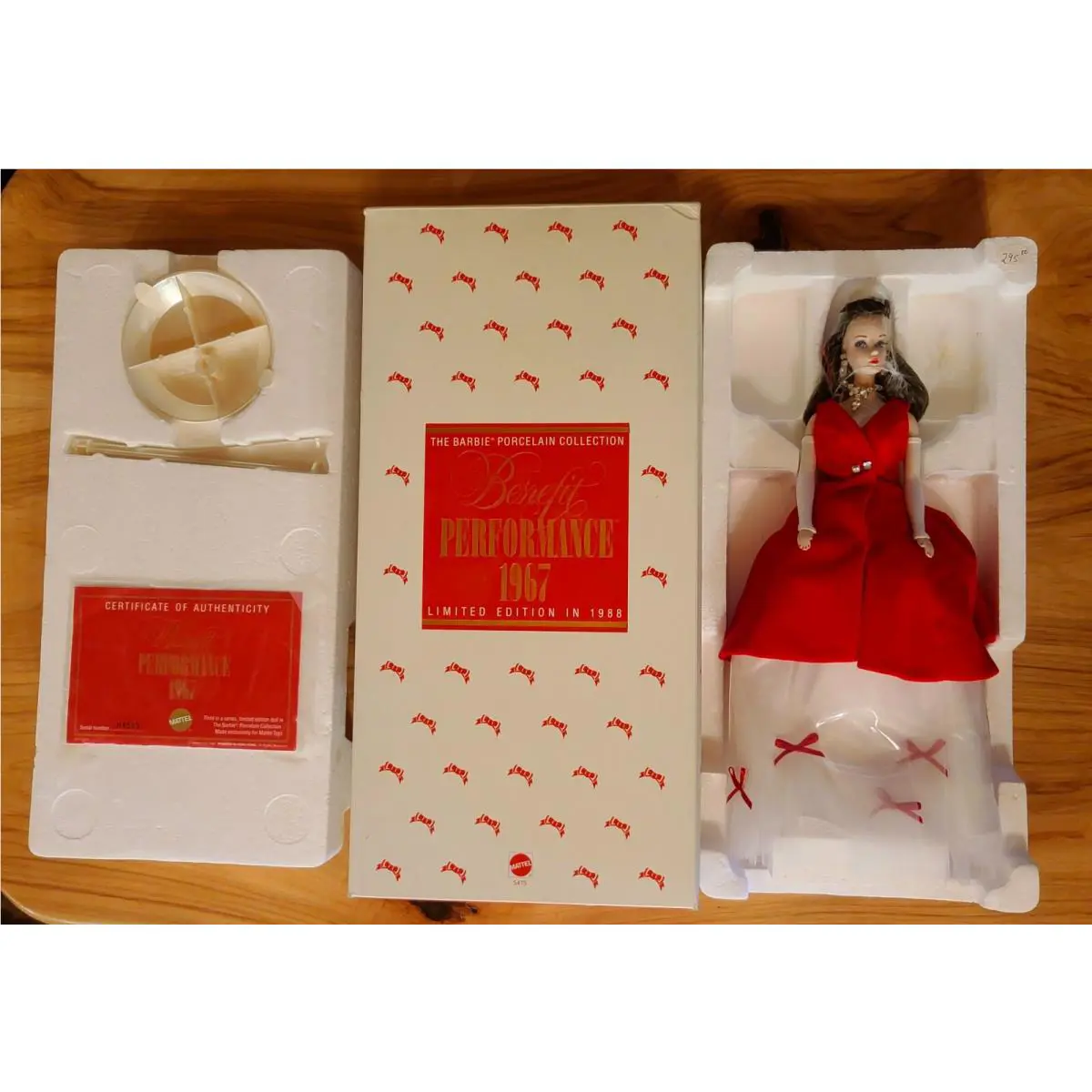 Benefit Performance 1967 Barbie Porcelain Doll 5475