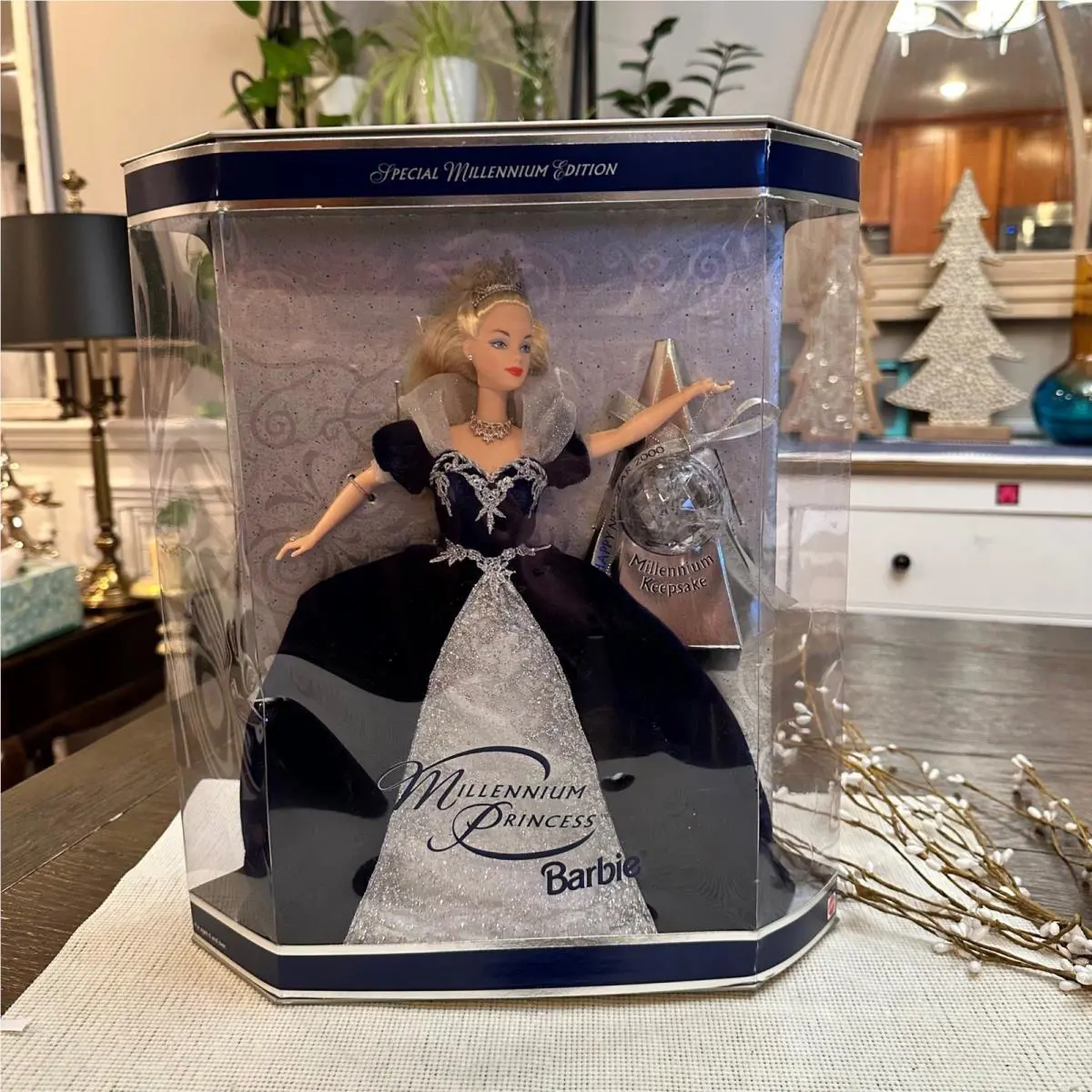 1999 Vintage Rare Millenium Princess Special Edition Barbie Doll Mattel