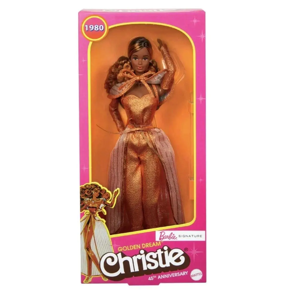 Barbie Signature - 2025 Barbie Golden Dreams Christie - Ready TO Ship