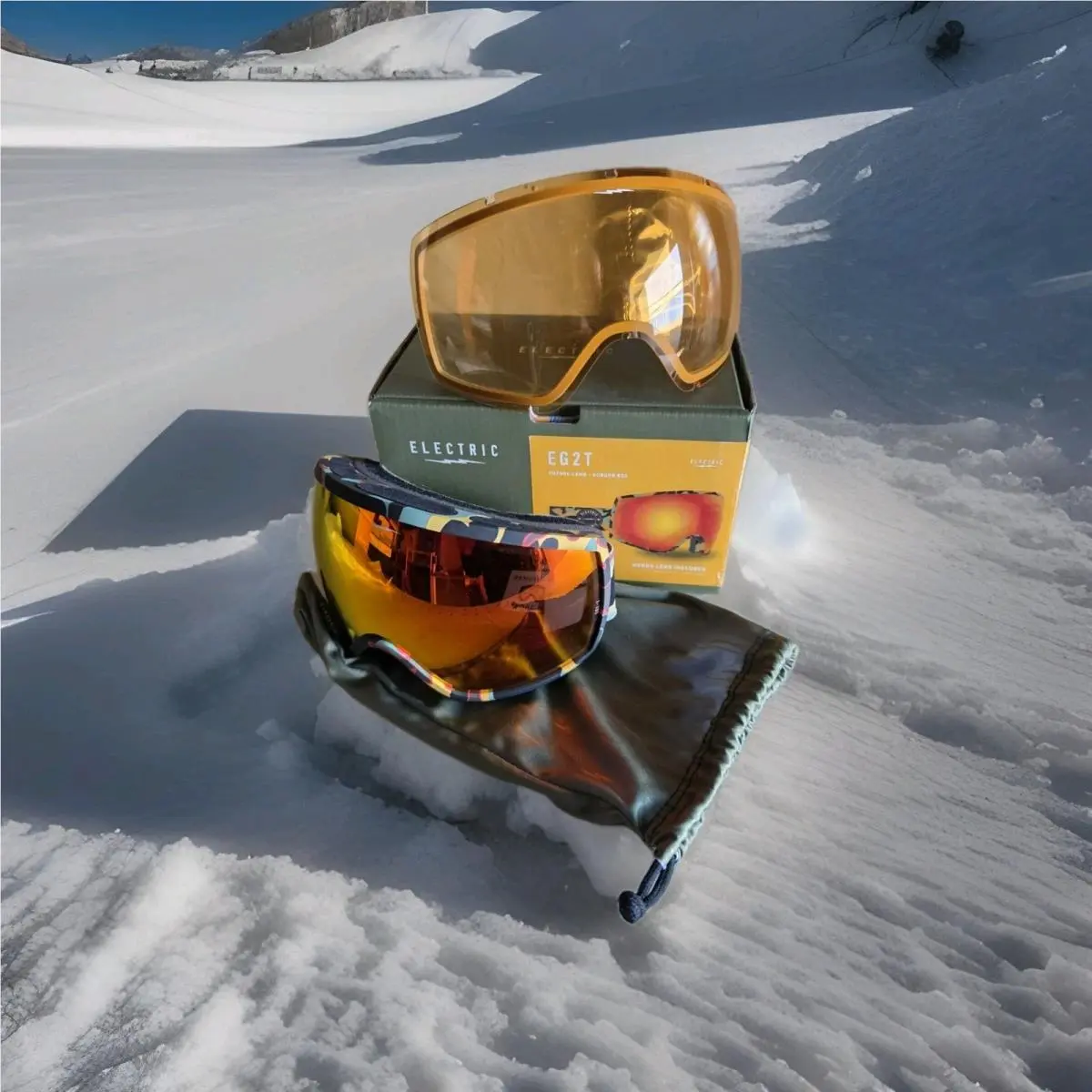 Visual - EG2-T Goggle Future Camo +bl Atomic/auburn Red by Electric
