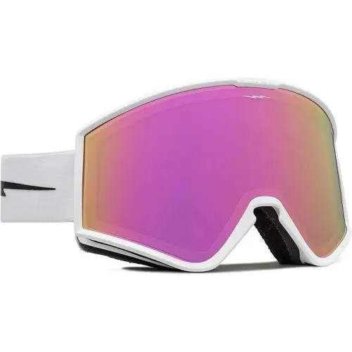 Electric Kleveland Matte White Snowboard Goggles