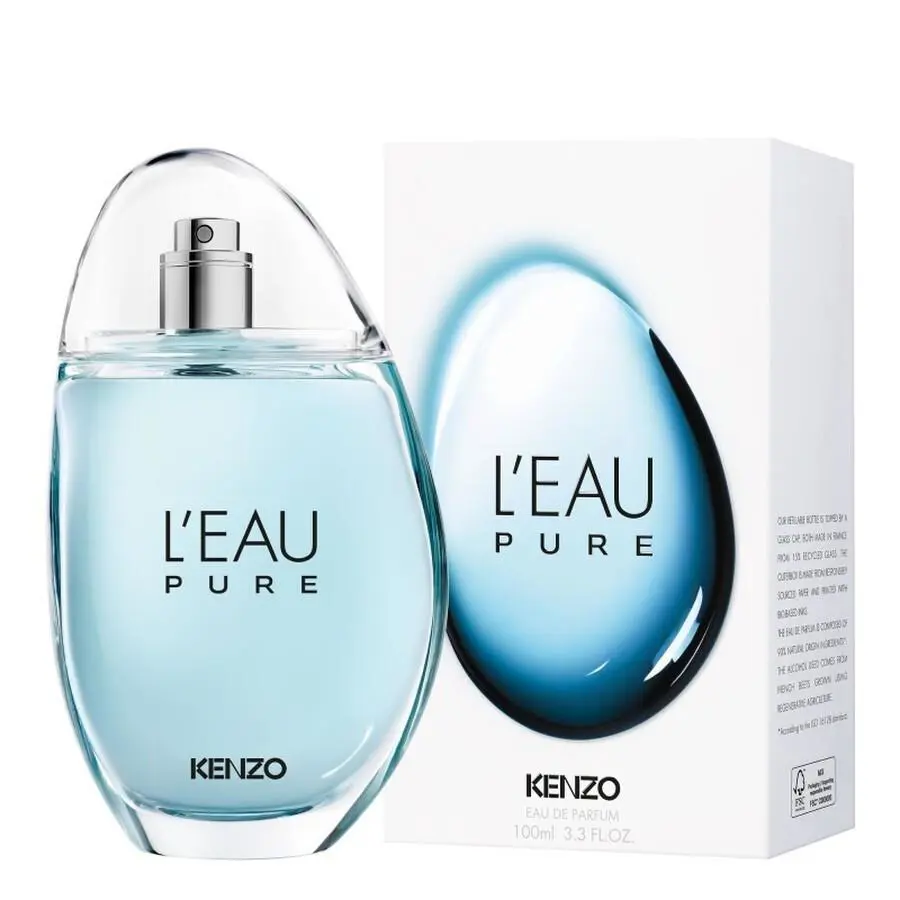 Kenzo L`eau Pure Edp Spray 3.4 oz -100 ml Unisex Sealed