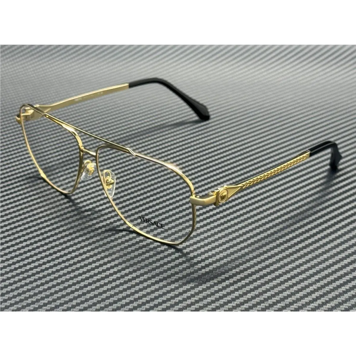 Versace VE1307 1002 Gold Men`s 59 mm Eyeglasses