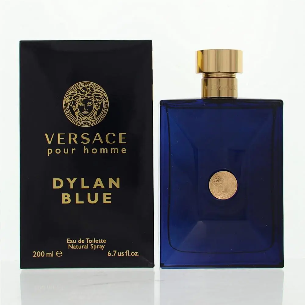 Versace Dylan Blue by Versace Box For Men 6.7 Oz Eau De Toilette Spray