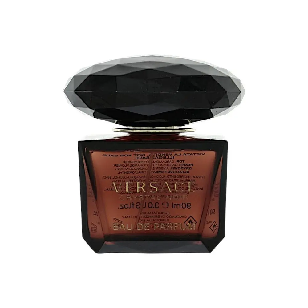 Versace Crystal Noir by Versace Tester For Women 3 Oz Eau De Parfum Spray
