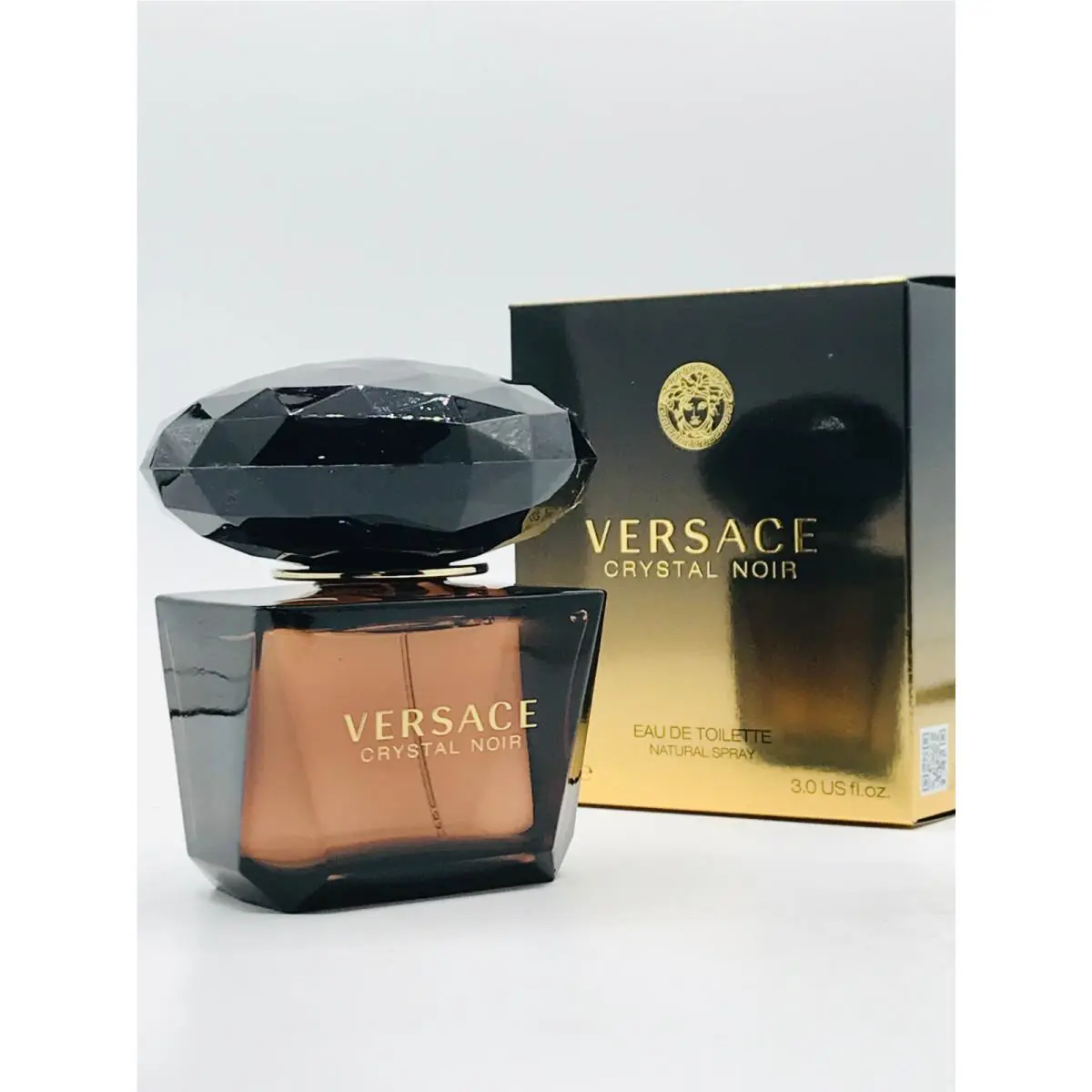 Versace Crystal Noir Women Perfume Edt Spray 3.0 oz