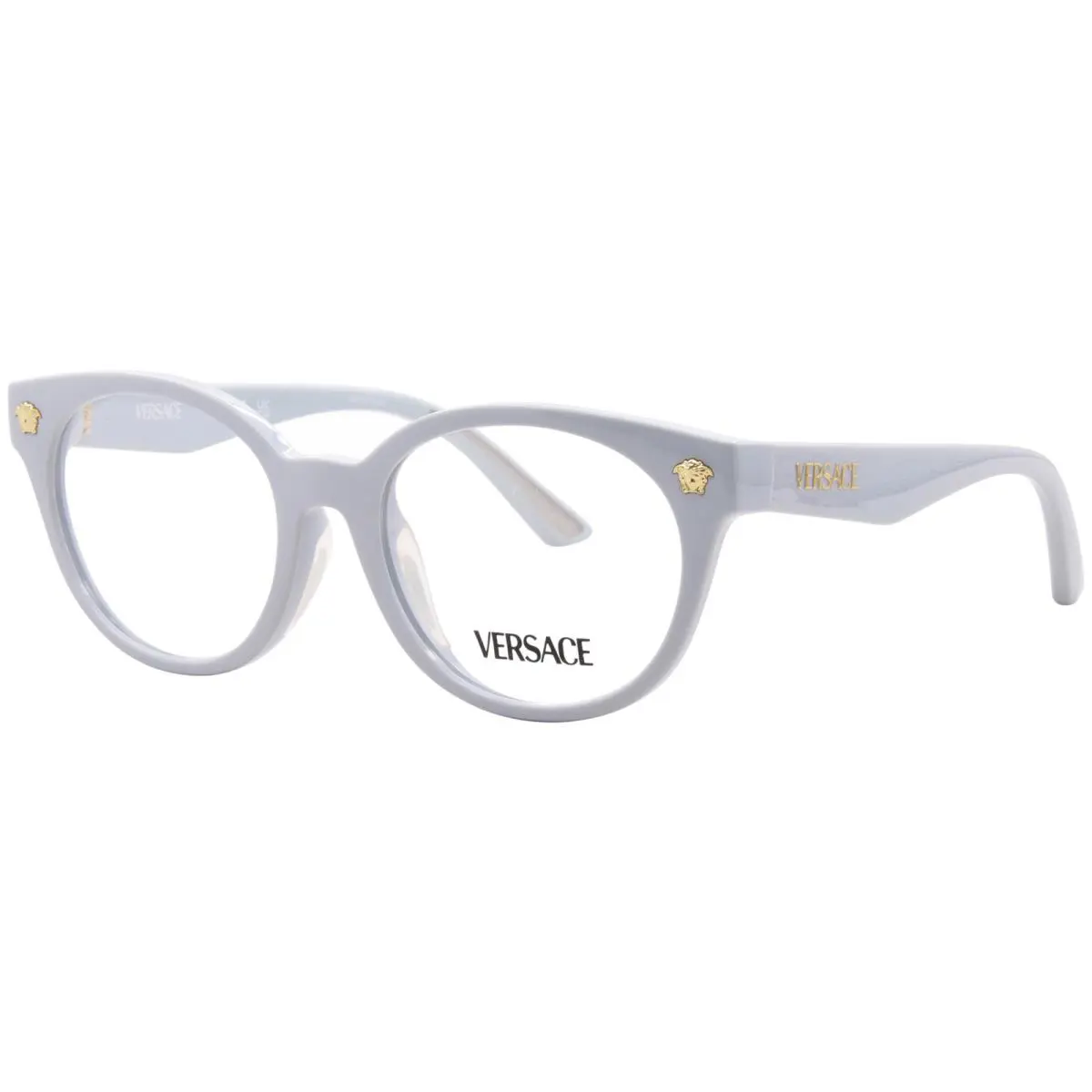 Versace VK3009U 5505 Eyeglasses Frame Youth Kids Girl`s Artic Blue Full Rim 48mm