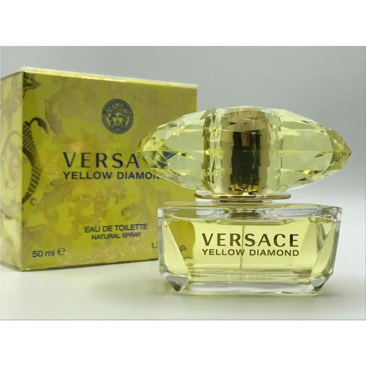 Versace Yellow Diamond Women Perfume Edt Spray 1.7 oz