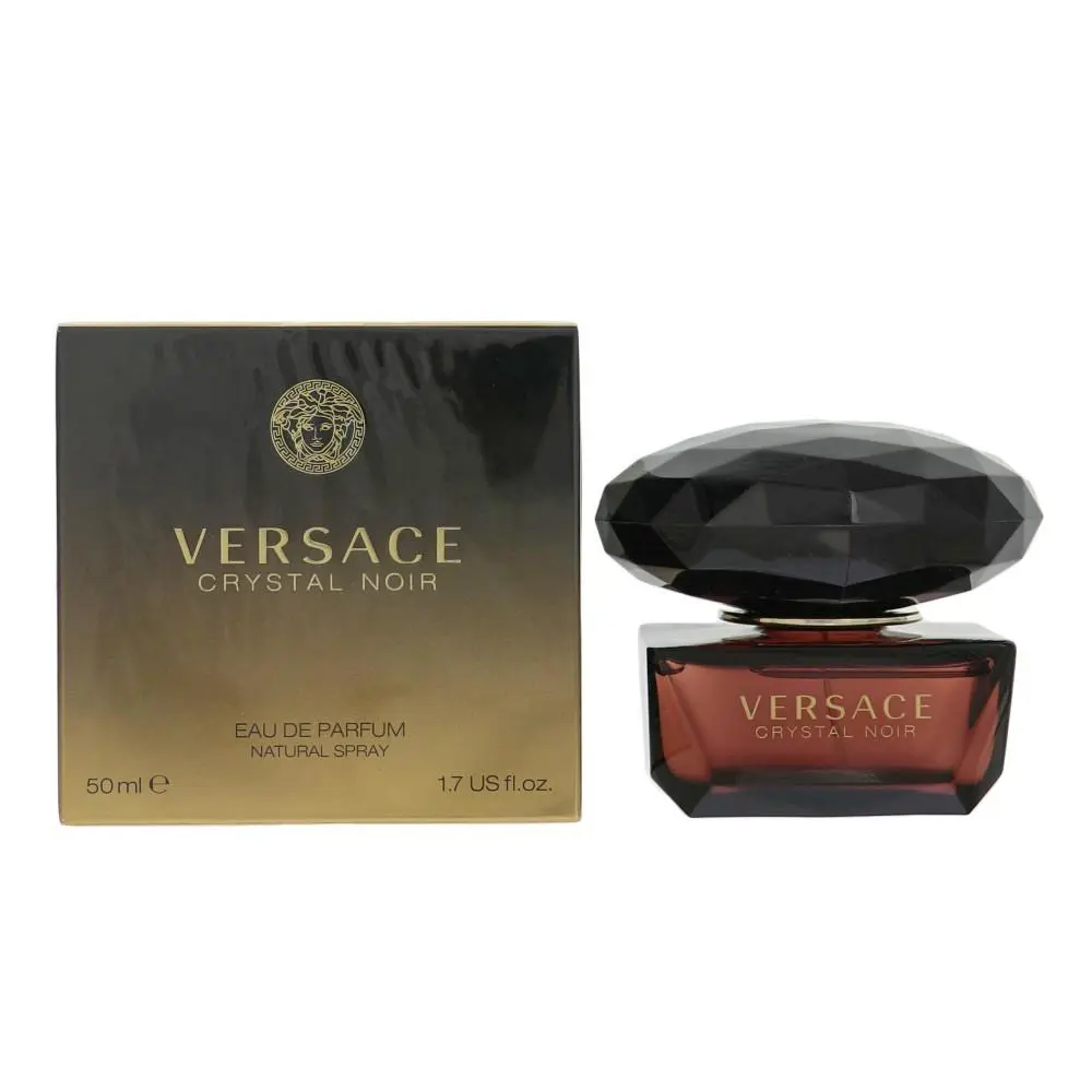 Versace Crystal Noir by Versace Box For Women 1.7 Oz Eau De Parfum Spray