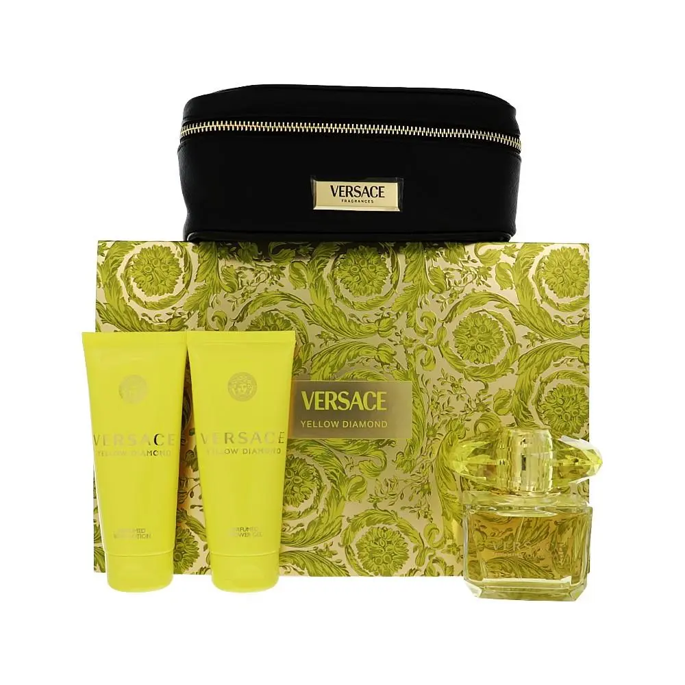 Yellow Diamond by Versace Gift Set For Women 4 Piece Gift Set For Women - 3.0