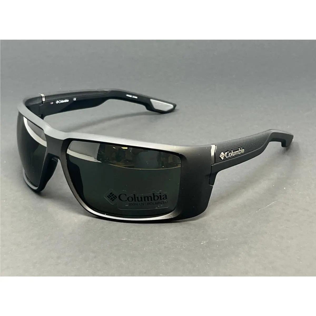 Columbia Titan Ridge P 002 Matte Black 65mm Men`s Polarized Sunglasses Outdoor