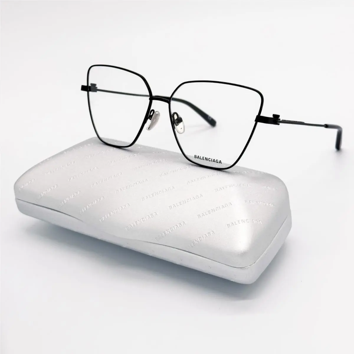 Balenciaga Eyeglasses BB0170O 003 Cat Eye Black Women Eyewear Balenciaga