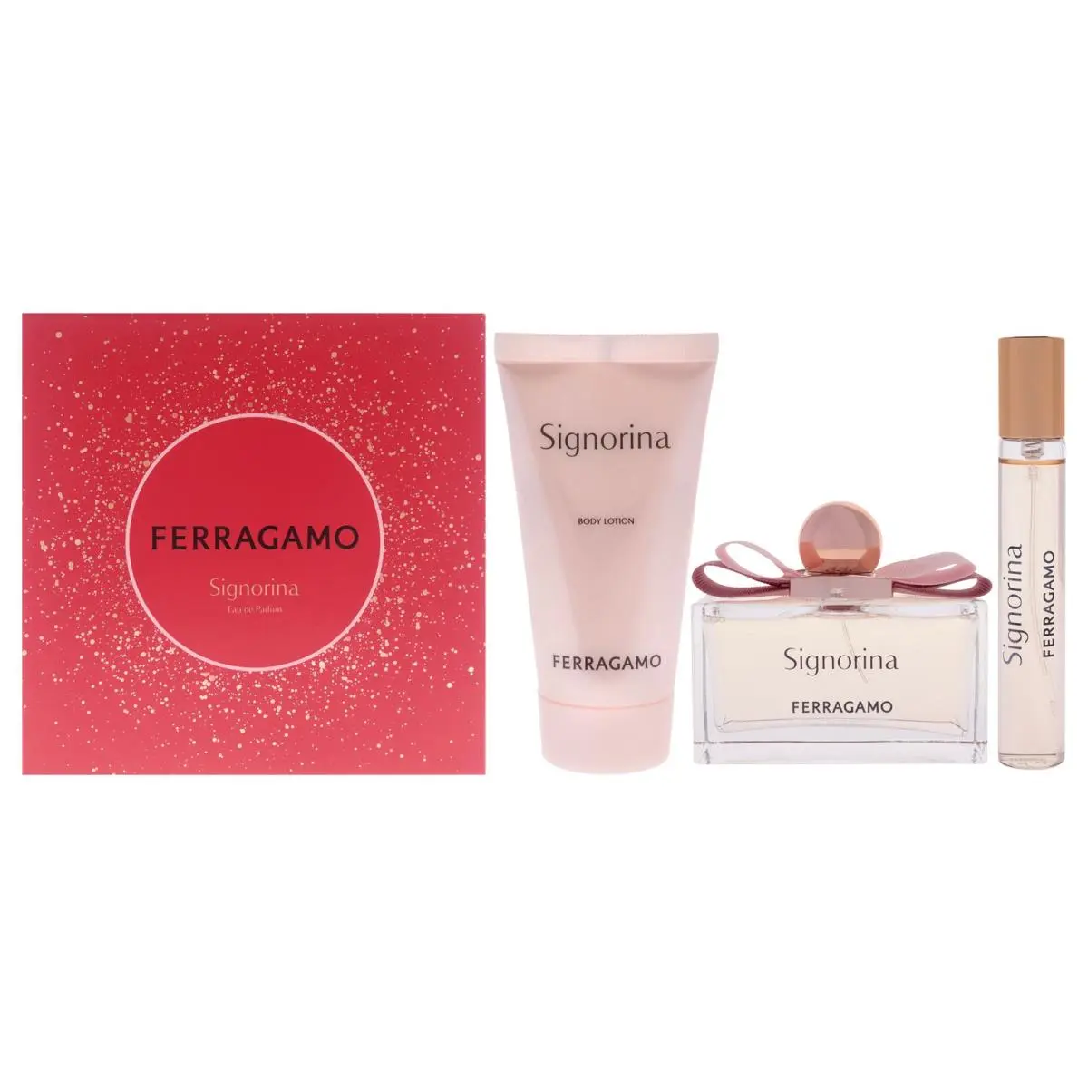 2 Pack Signorina by Salvatore Ferragamo For Women - 3 Pc Gift Set