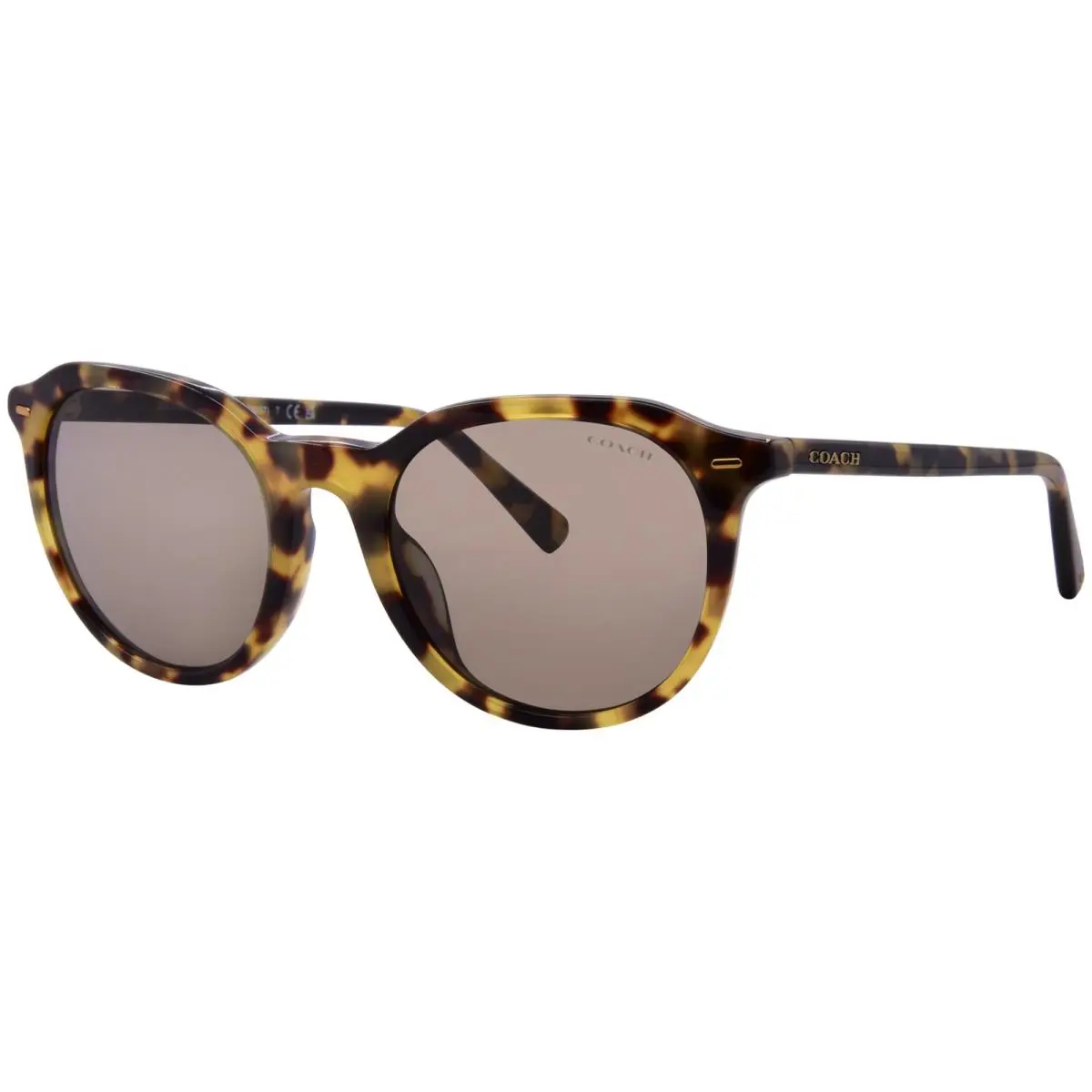 Coach C8007 HC8339U 51713 Sunglasses Men`s Tokyo Tortoise/dark Brown 52-mm