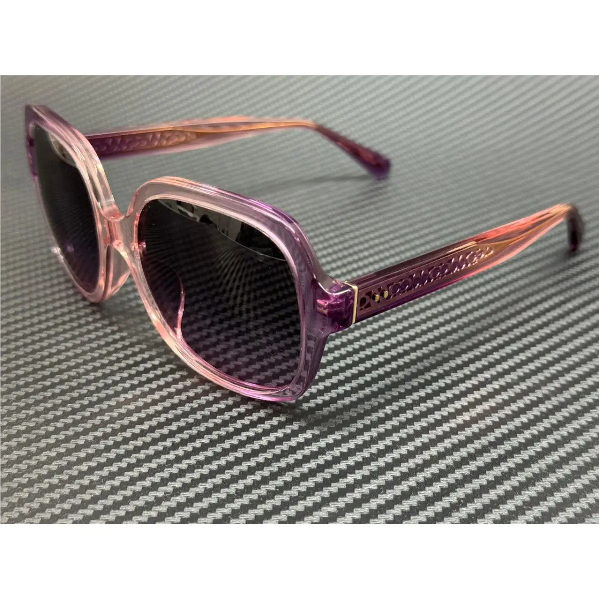 Coach HC8395U 581390 Pink Gradient Women`s 54 mm Sunglasses