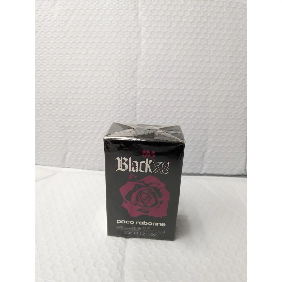 Black XS By Paco Rabanne For Women-eau De Toilette Spray 1.7 Oz/ 50 Ml-vintage
