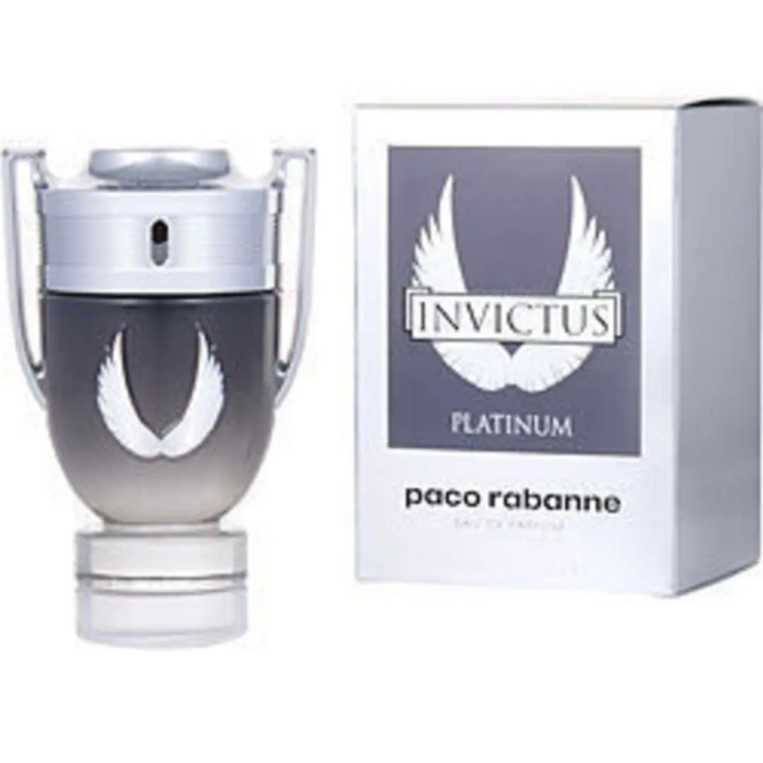 Invictus Platinum by Paco Rabanne 1.7 oz Eau De Parfum Spray For Men