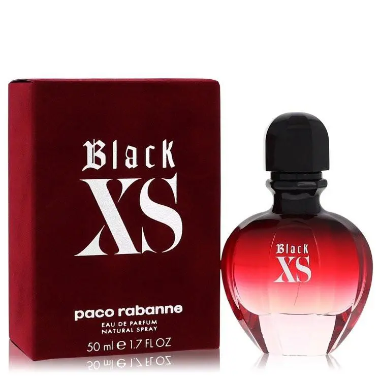 Black XS  Eau De Parfum Spray Packaging 1.7 oz For Women by Paco Rabanne