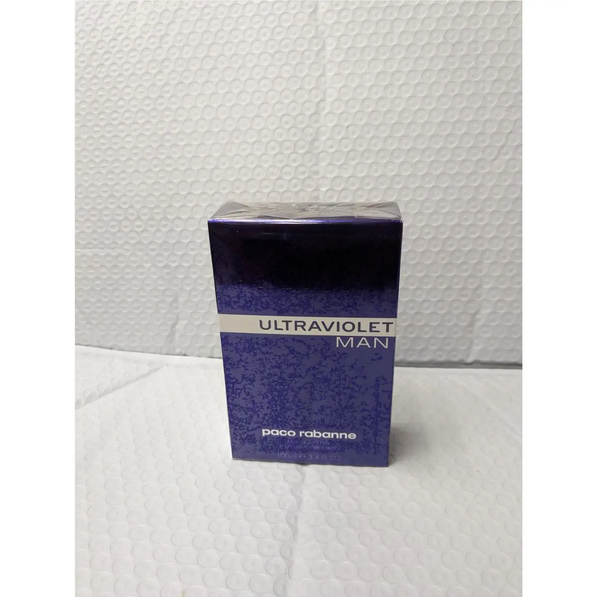 Ultraviolet Man by Paco Rabanne For Men 3.4oz /100 Edt Spray Vintage